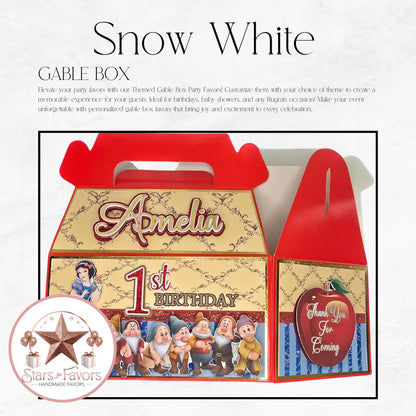 Snow White Gable Boxes