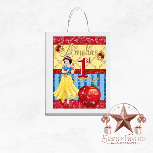 Snow White Custom Gift Bags
