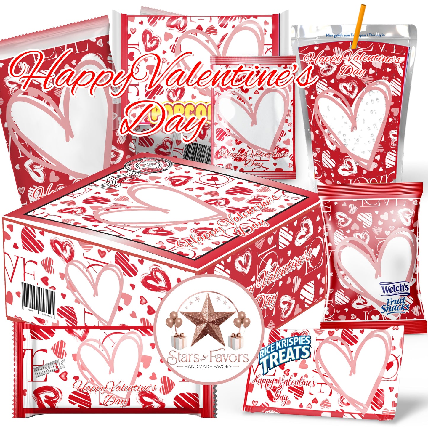 Valentine Hearts Gift Box