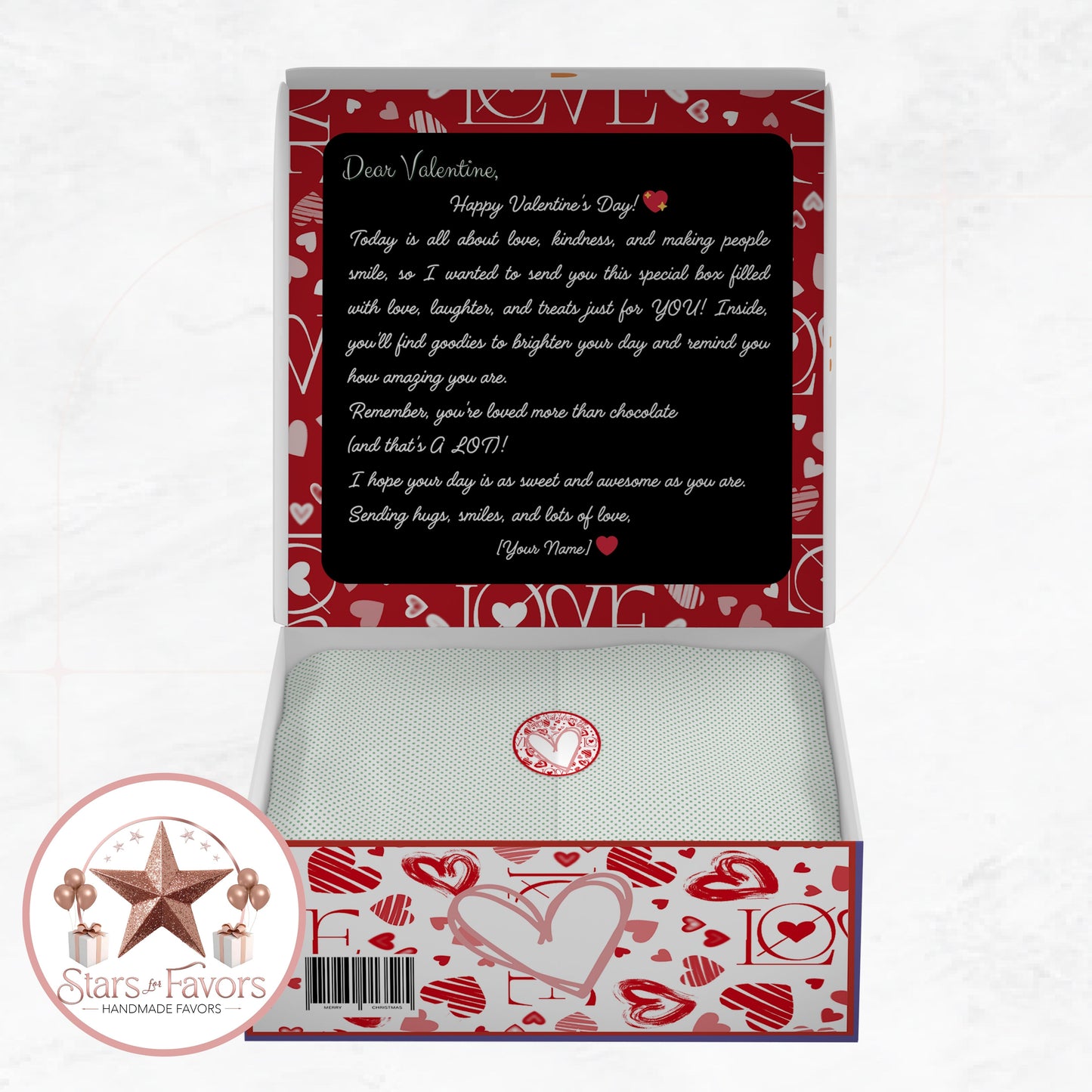 Valentine Hearts Gift Box