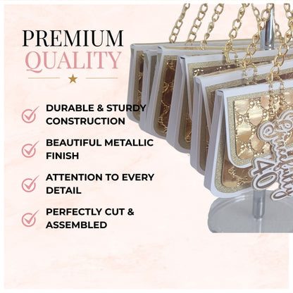 Metallic Hershey Purse