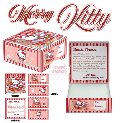 Merry Kitty Christmas Eve Gift Box
