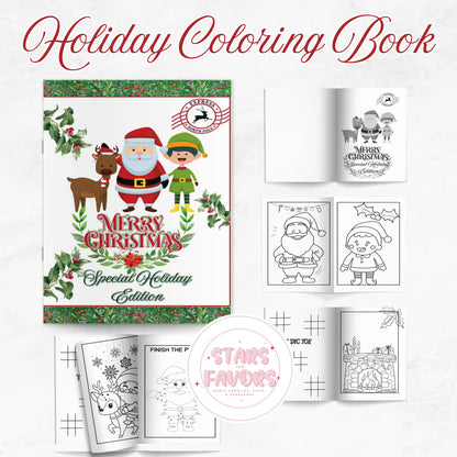Merry Christmas Coloring Book