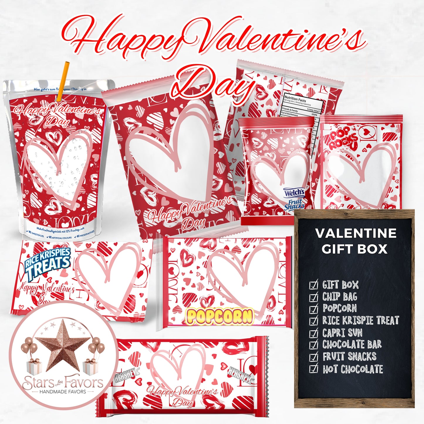 Valentine Hearts Gift Box