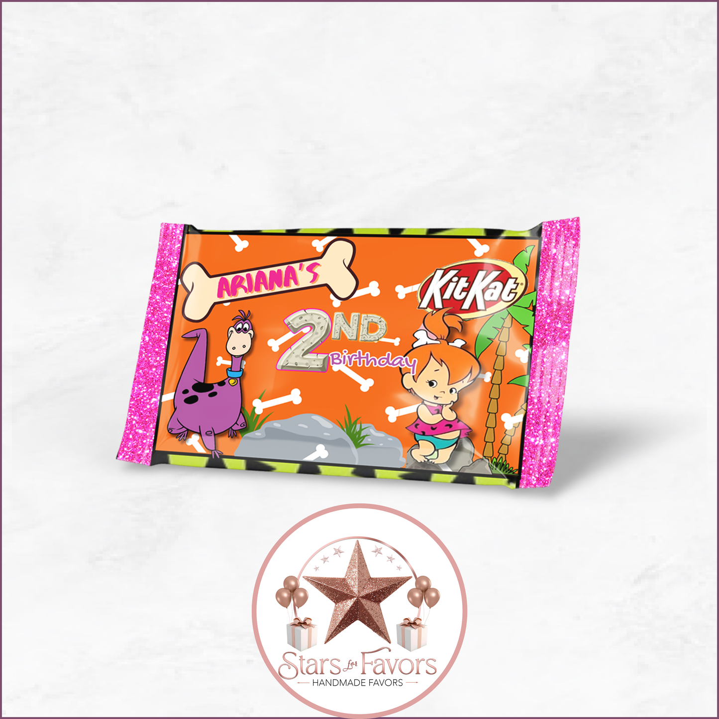 Pebbles & Dino Party Favor Collection