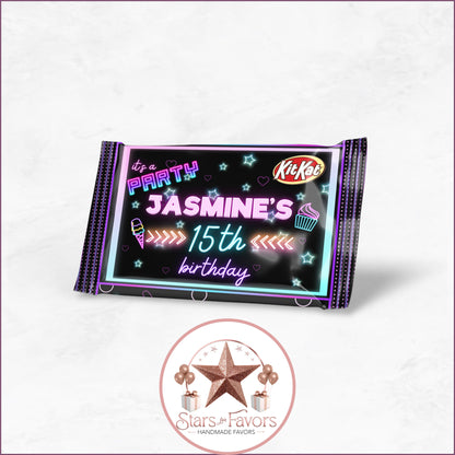 It’s a Party – Neon Birthday Party Favor Collection