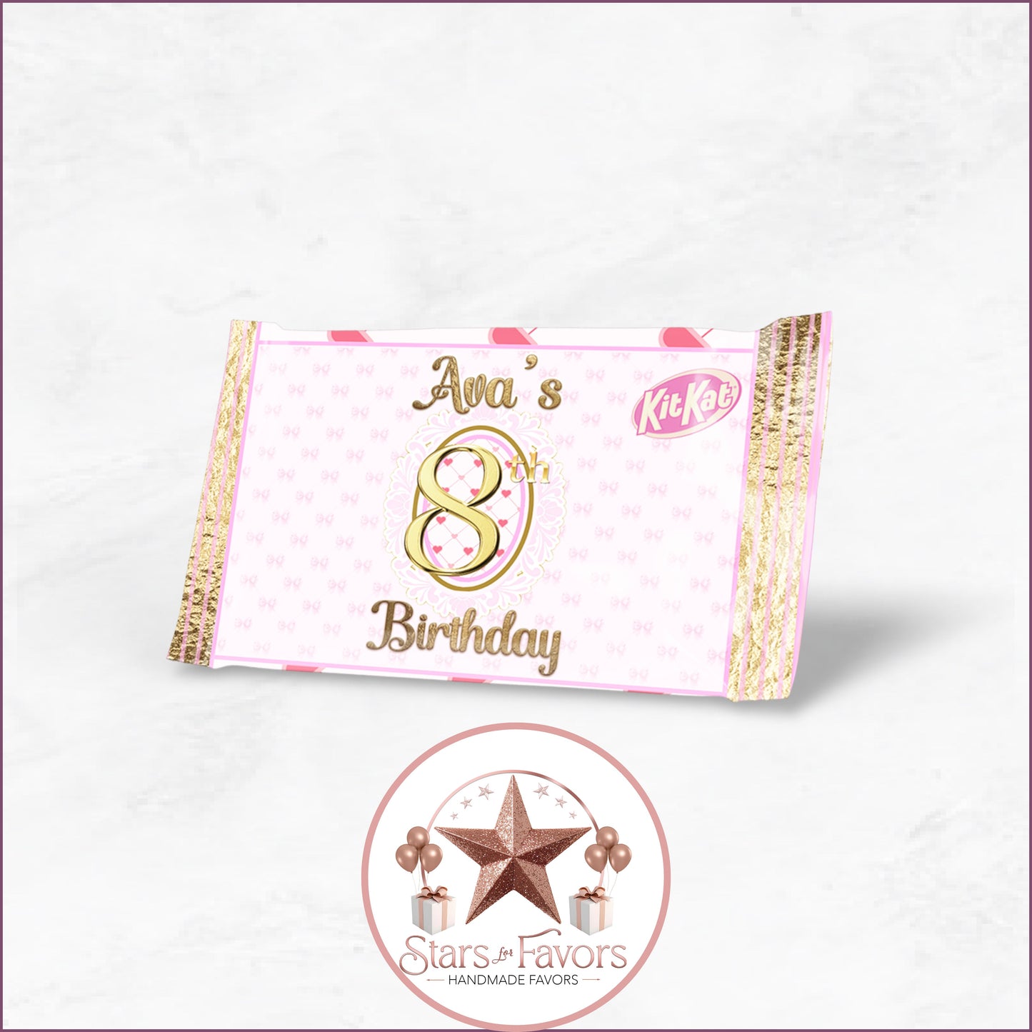 Pink Bow Party Favor Collection