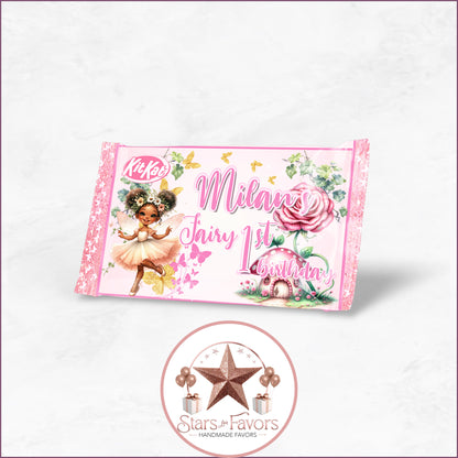 Pink Fairy Garden Party Favor Collection