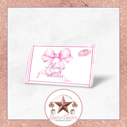 Coquette Pink Bow