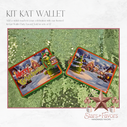 Merry Grinchmas Kit Kat Wallets