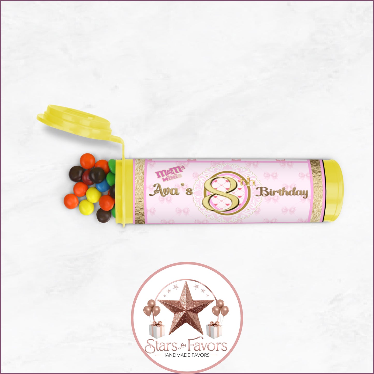 Pink Bow Party Favor Collection