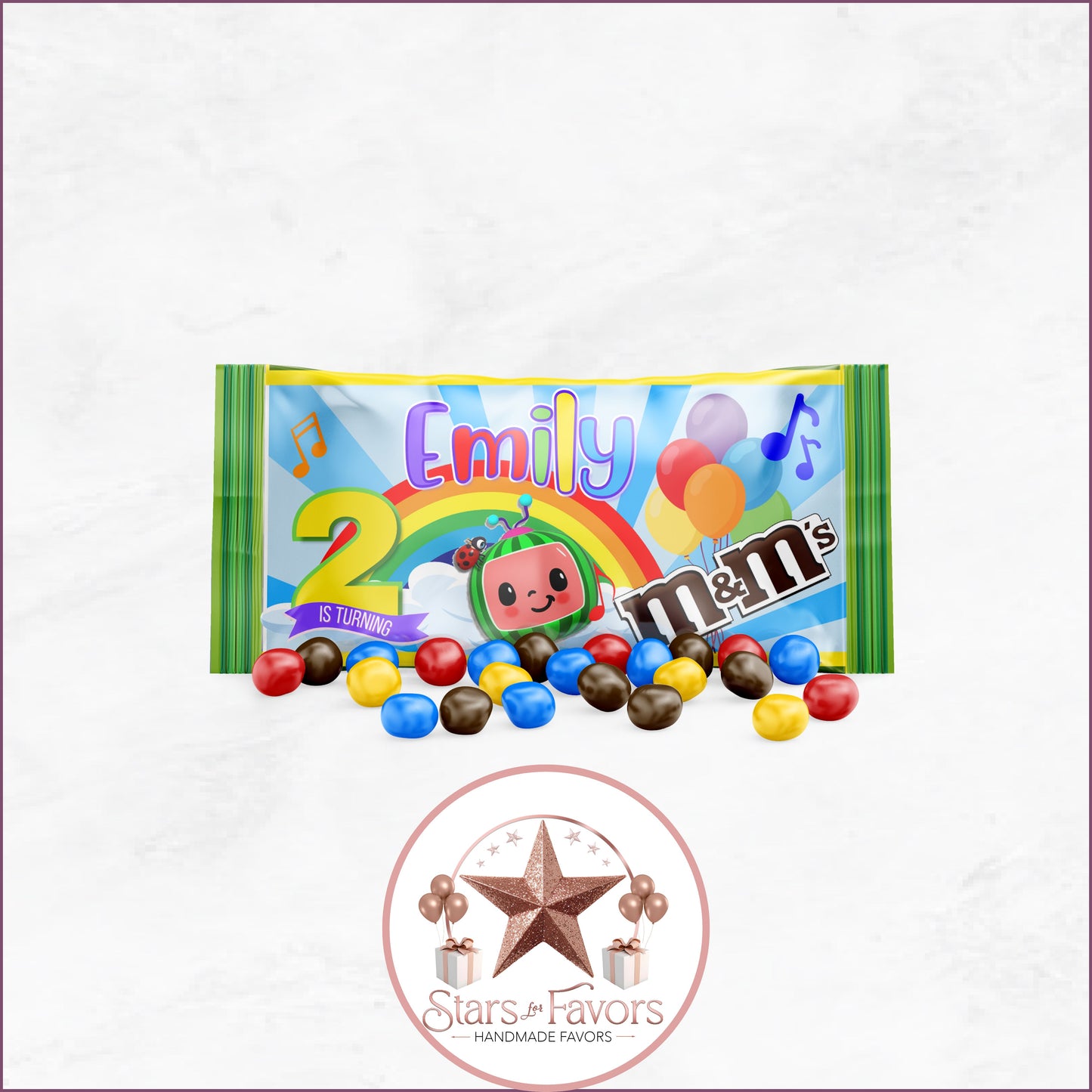 Cocomelon Birthday Party Favor Collection