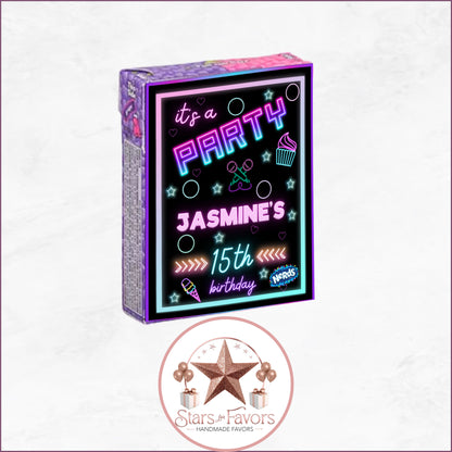 It’s a Party – Neon Birthday Party Favor Collection