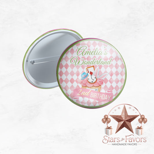 Alice In Wonderland Custom Pins