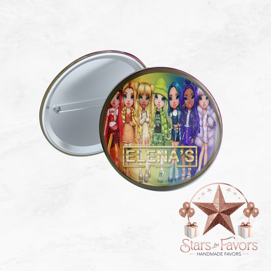 Rainbow High Dolls Pins