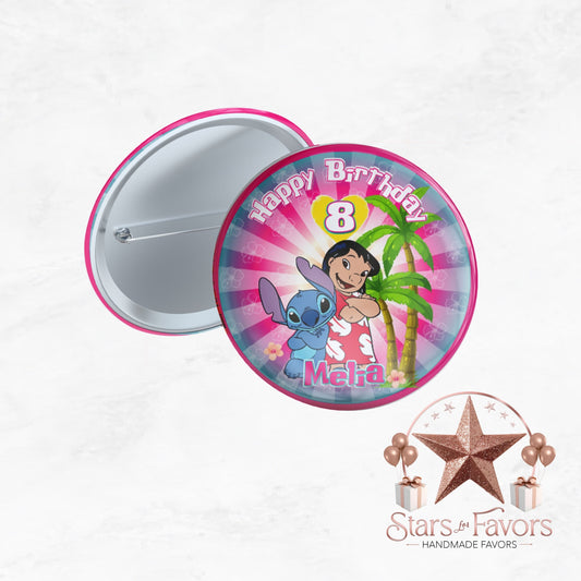 Lilo & Stitch Party Pins