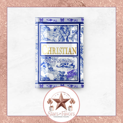 Toile Du Juoy Classic Blue