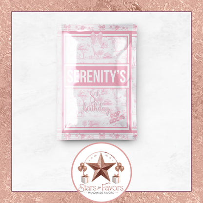 Toile Du Juoy Safari Pink
