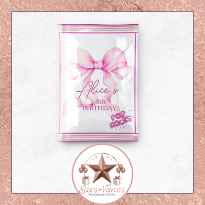 Coquette Pink Bow