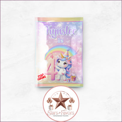 Rainbow Sparkle Unicorn Party Favor Collection
