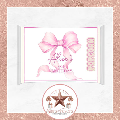 Coquette Pink Bow