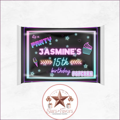 It’s a Party – Neon Birthday Party Favor Collection