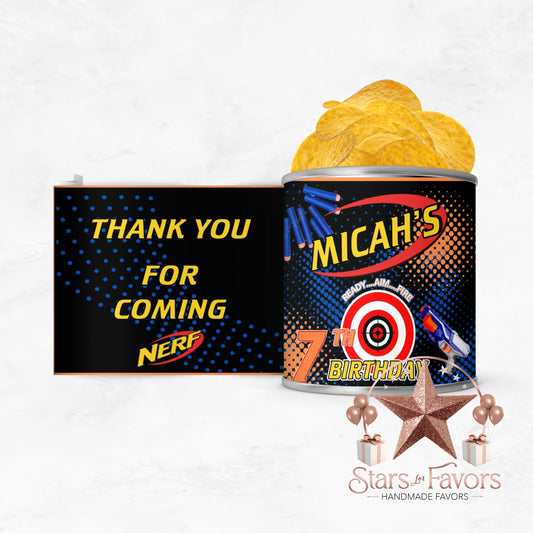 Nerf Ready Aim Fire Pringles Chip Can