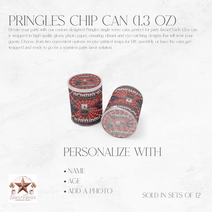 Spiderman Vs Venom Pringles Mini Can