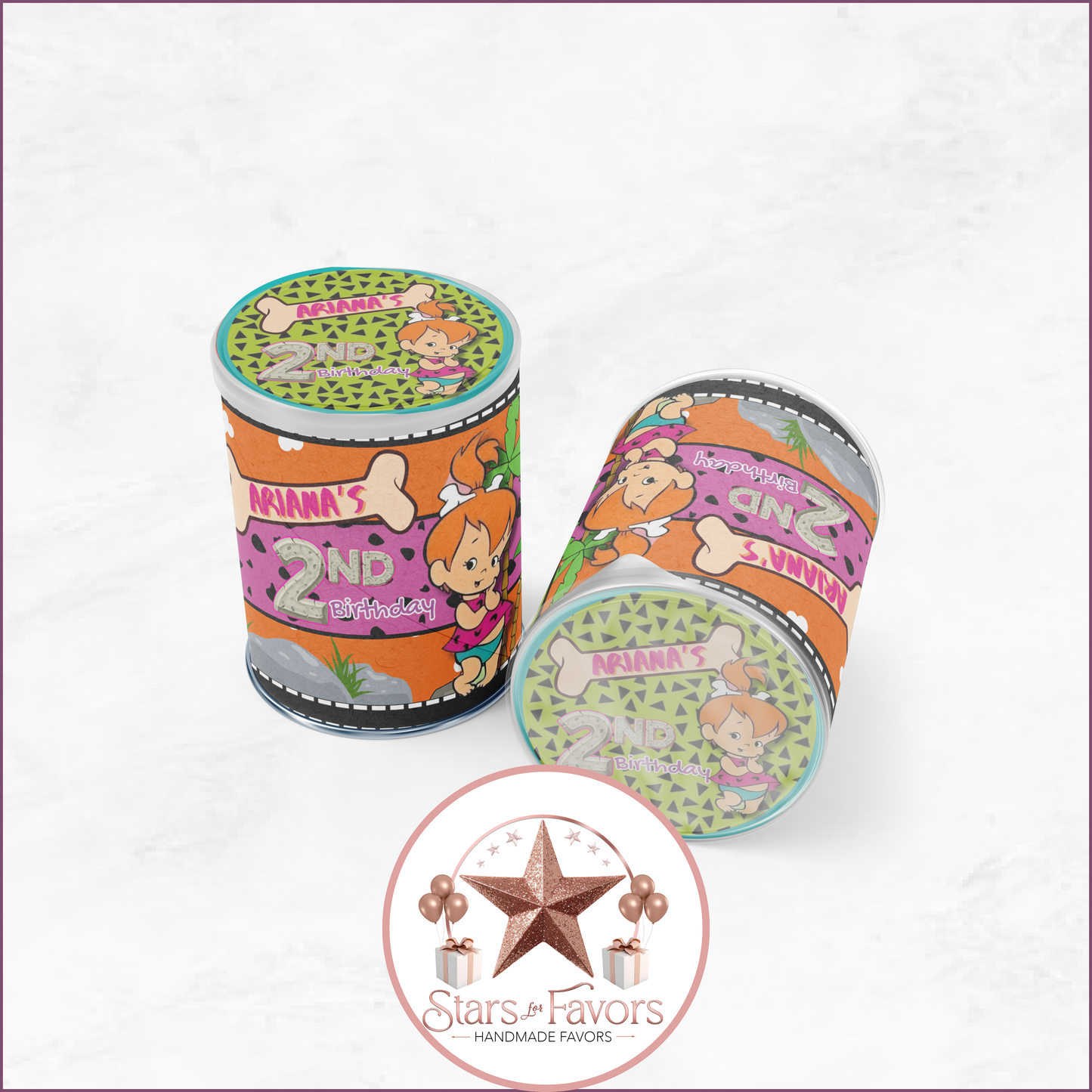 Pebbles & Dino Party Favor Collection