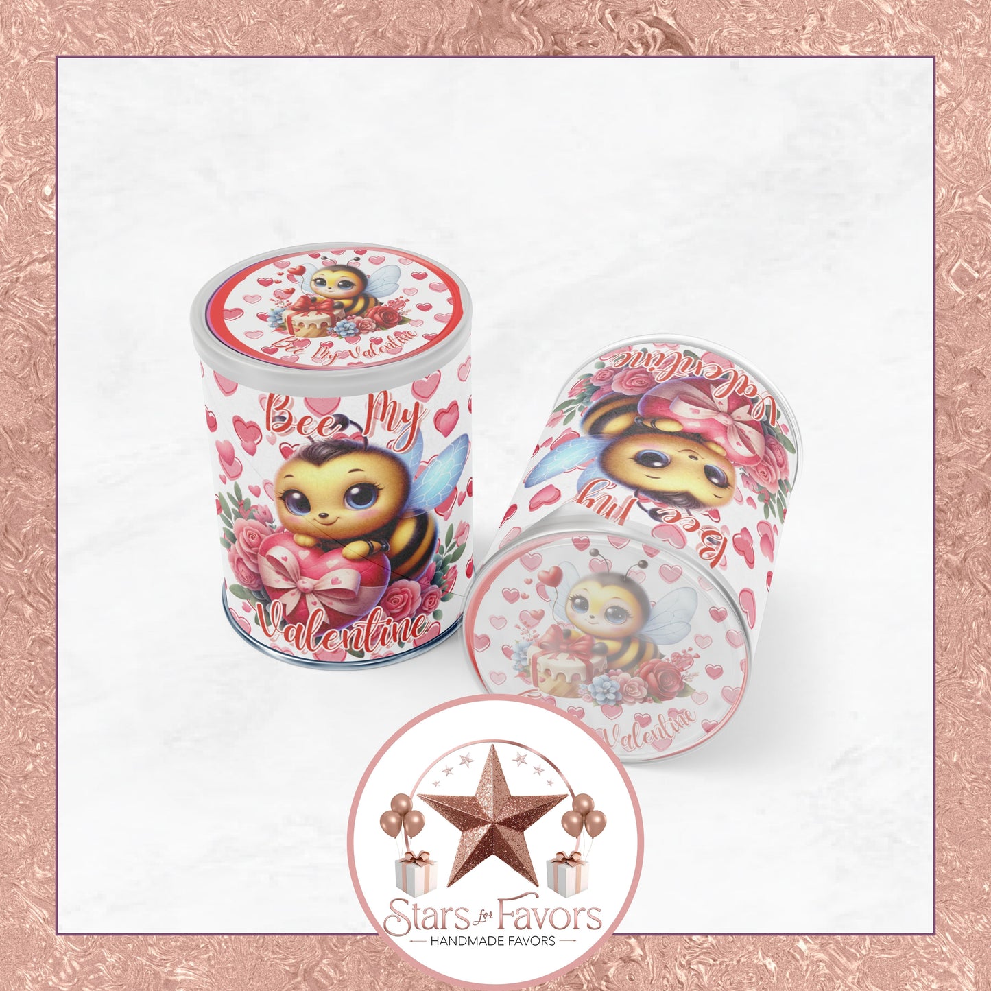 Bee My Valentine Party Favors