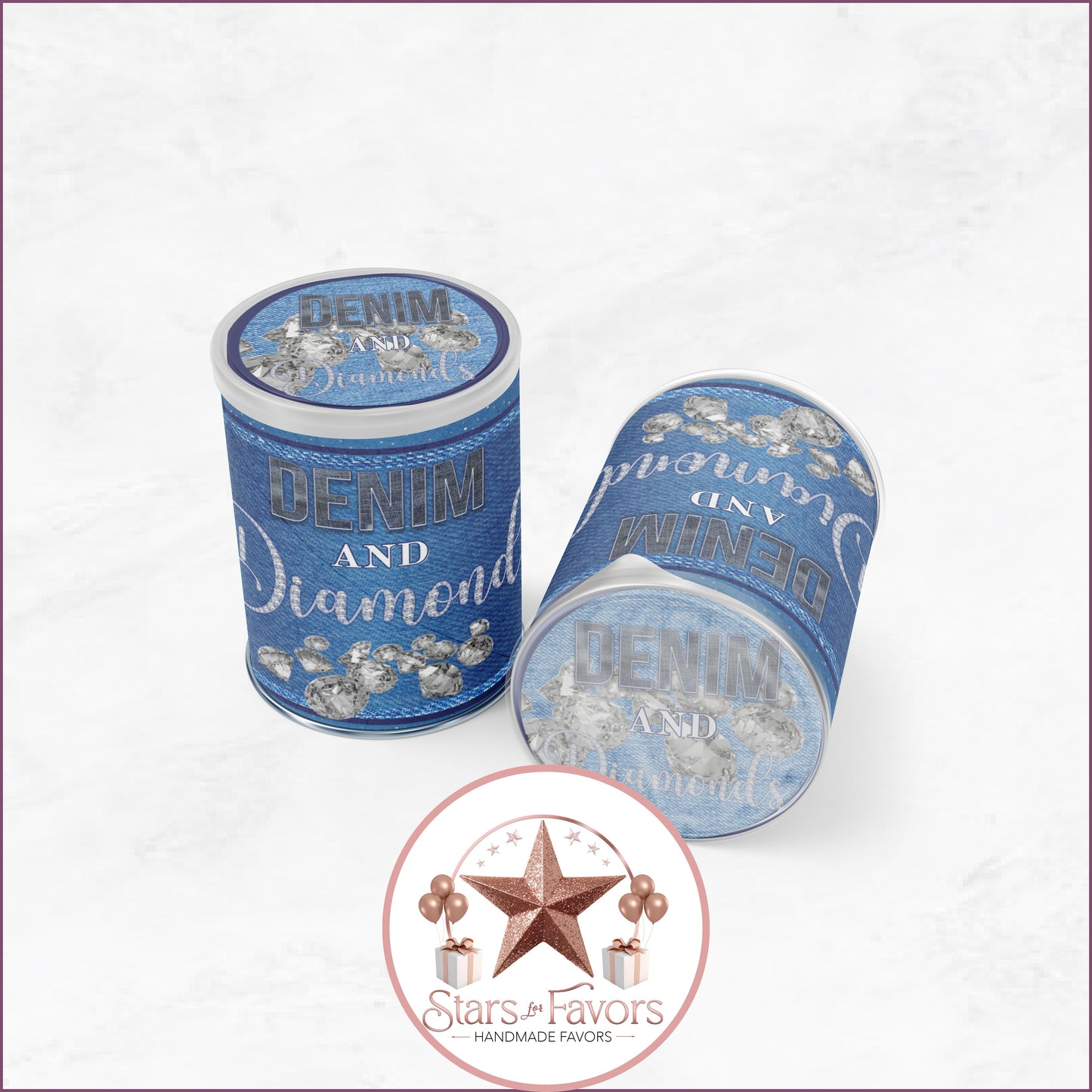 Denim & Diamonds Party Favor Collection