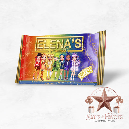 Rainbow High Dolls Rice Krispie Treats
