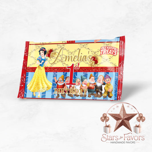 Snow White Rice Krispie Treat