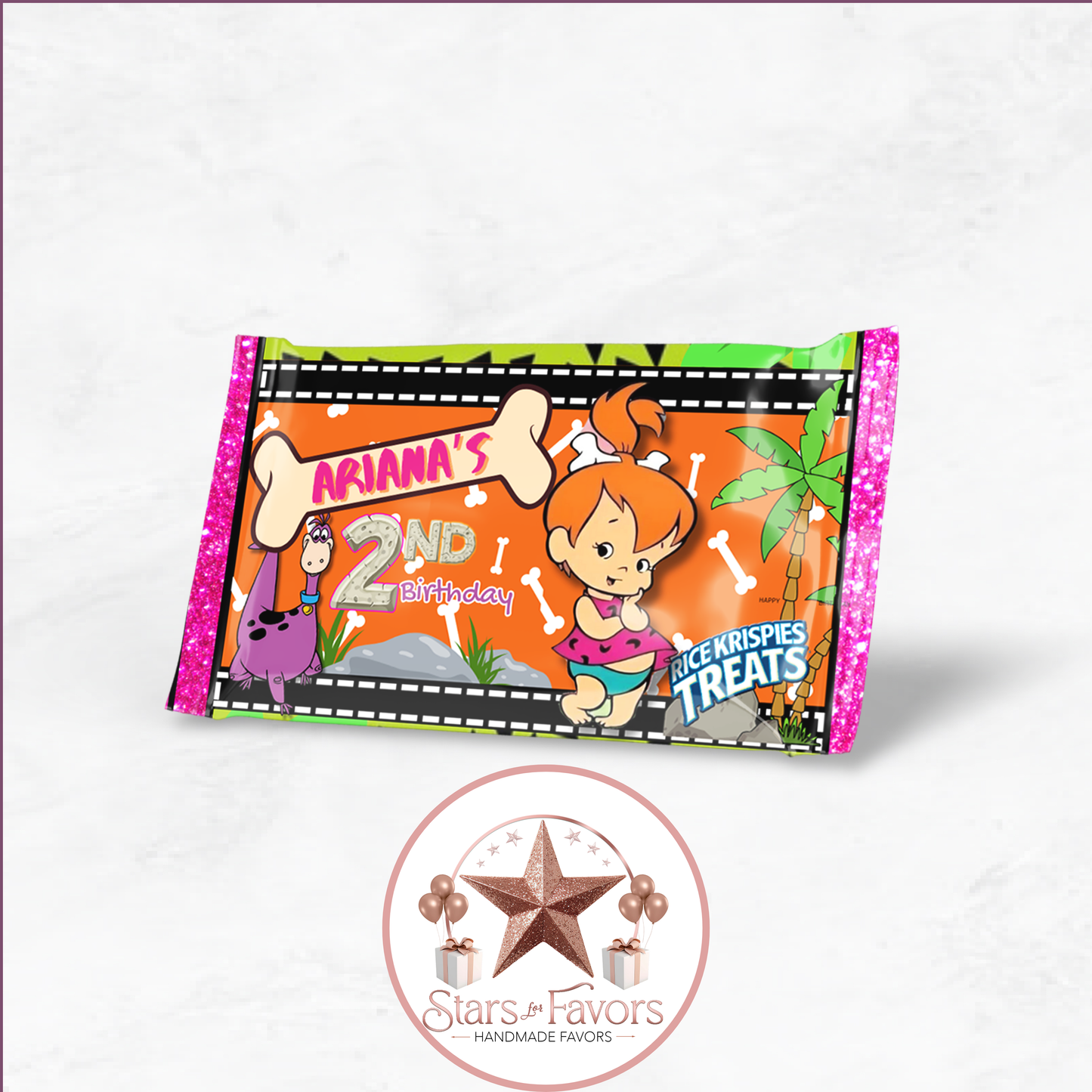 Pebbles & Dino Party Favor Collection