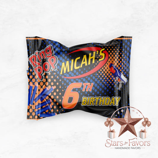 Nerf Ready Aim Fire Ring Pop Candy