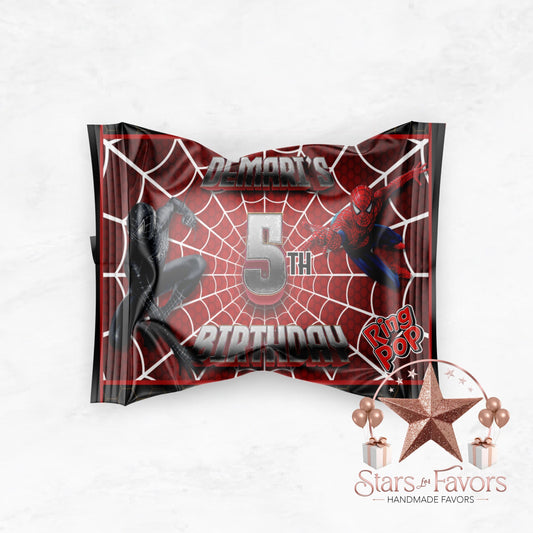 Spiderman Vs Venom Ring Pop