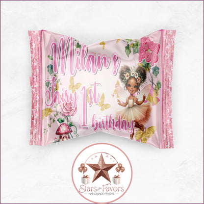 Pink Fairy Garden Party Favor Collection