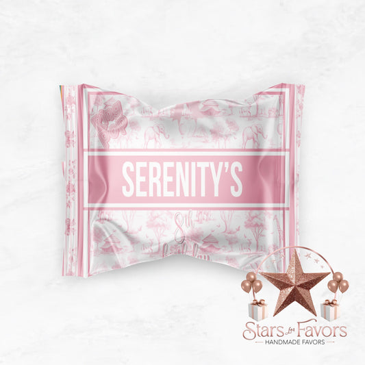 Toile Du Juoy Safari Pink Ring Pop