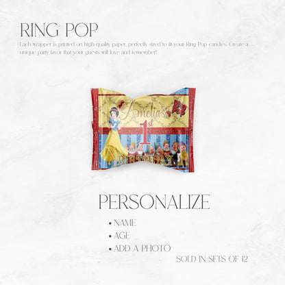 Snow White Ring Pop