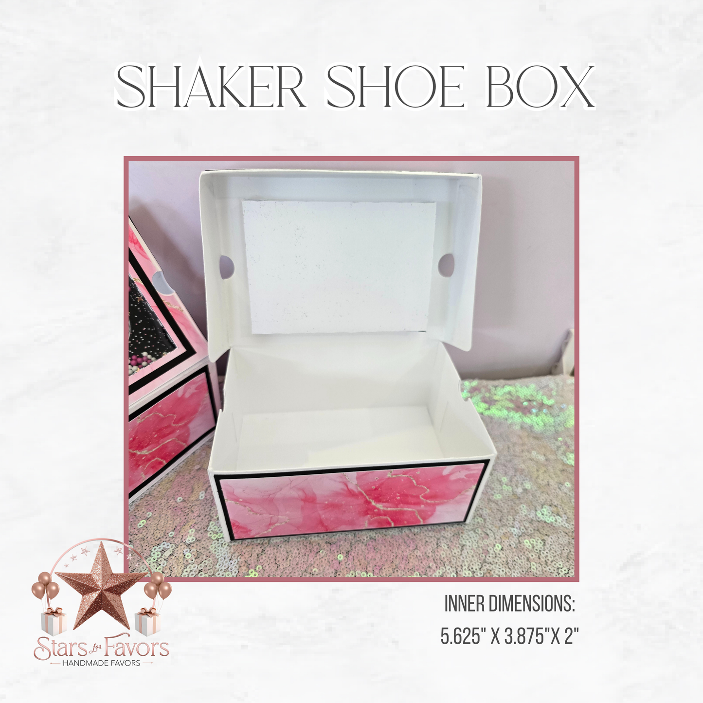 Sneaker Ball Shoe Box Shaker Gift Box