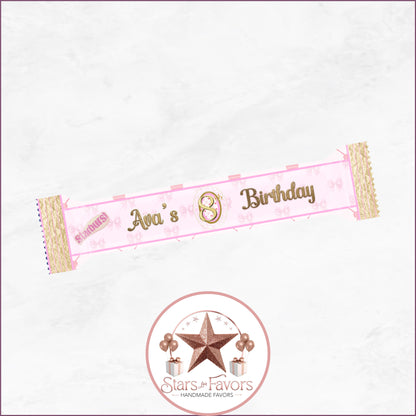 Pink Bow Party Favor Collection