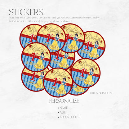 Snow White Stickers