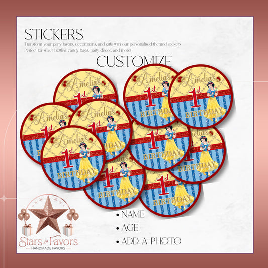 Snow White Stickers