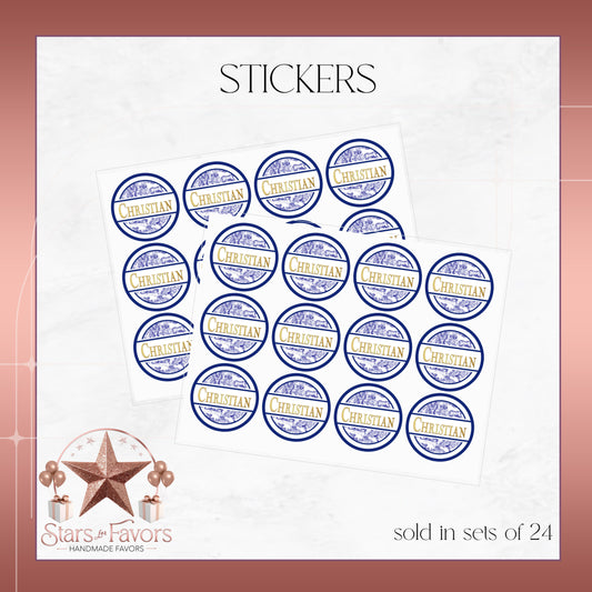 Toile Du Juoy Safari Pink Stickers