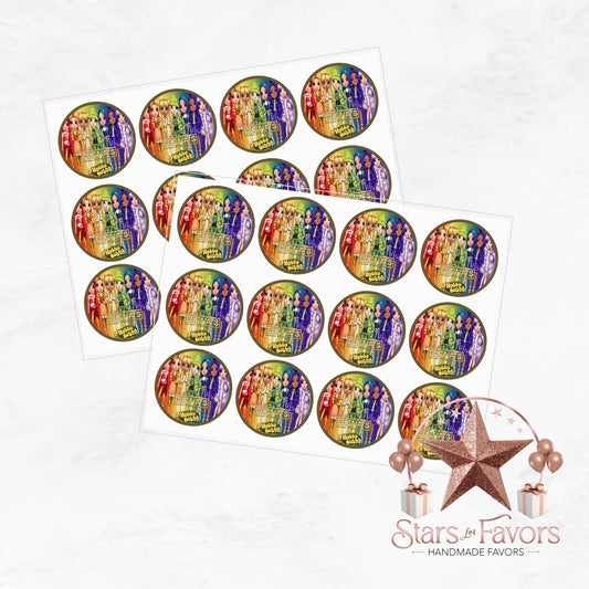 Rainbow High Dolls Stickers