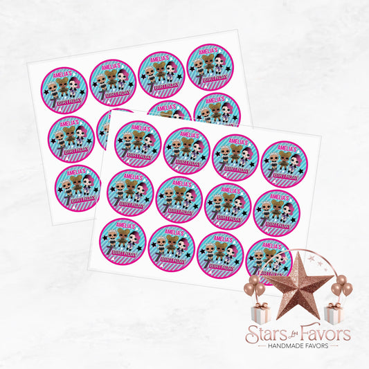 LOL Dolls Stickers