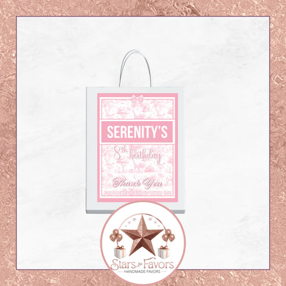 Toile Du Juoy Safari Pink