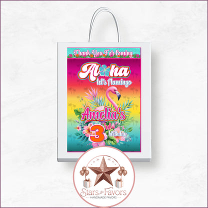 Aloha Let's Flamingo Party Favor Collection
