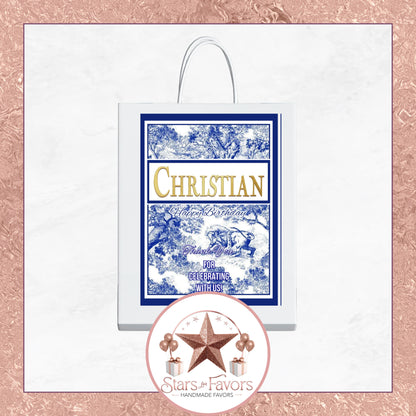 Toile Du Juoy Classic Blue