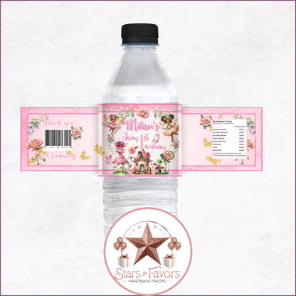 Pink Fairy Garden Party Favor Collection